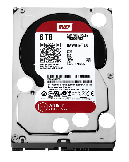 Western Digital dysk HDD WD RED 6TB WD60EFRX SATA III